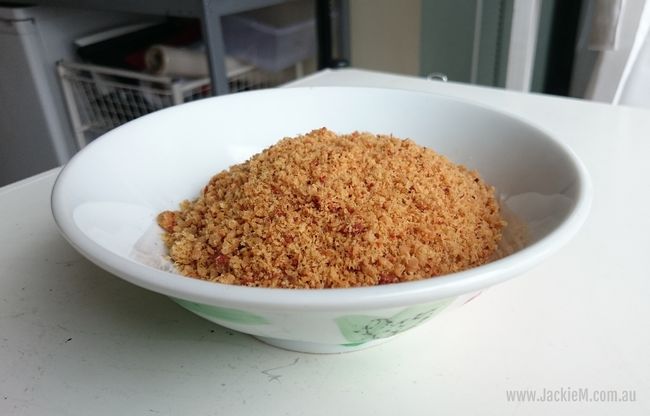 Chicken Floss made using my Thermomix