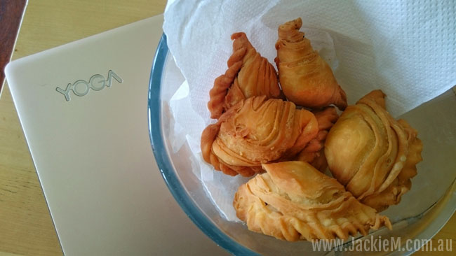 Curry puffs using Thermomix