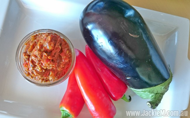 chilli and eggplant relish