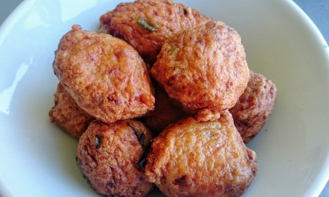 fried fish balls